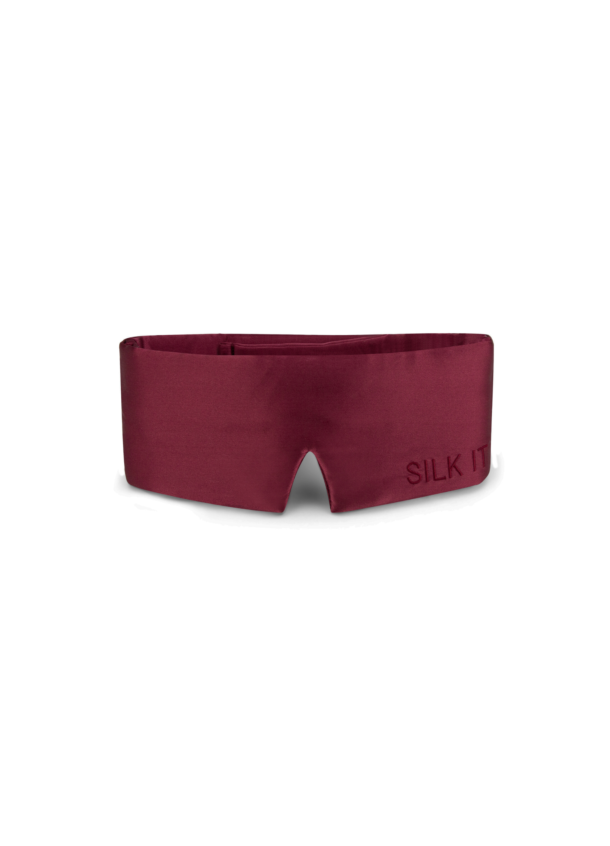 Silk Sleep Mask – Burgundy