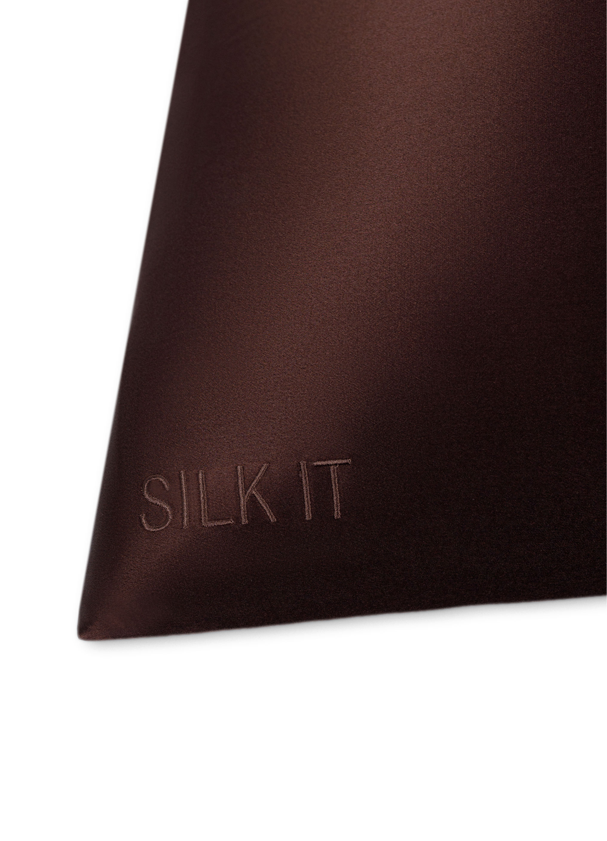 Silk Pillowcase – Brown