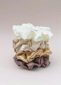 Silk Scrunchie – Pastel Set